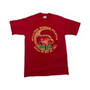 Vintage Million Woman March T-Shirt